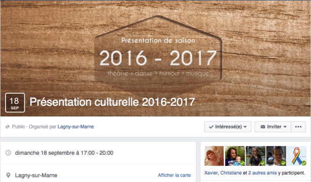 Saison culturelle 2016:2017